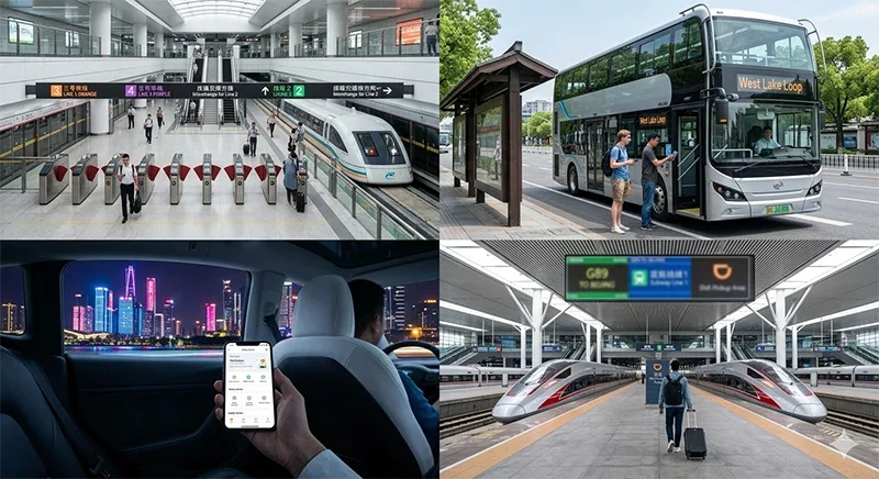 China's urban transportation network