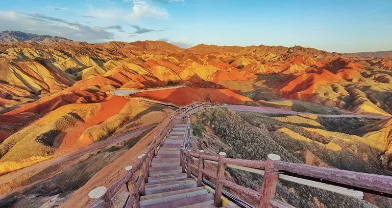 Zhangye's Rainbow Mountains