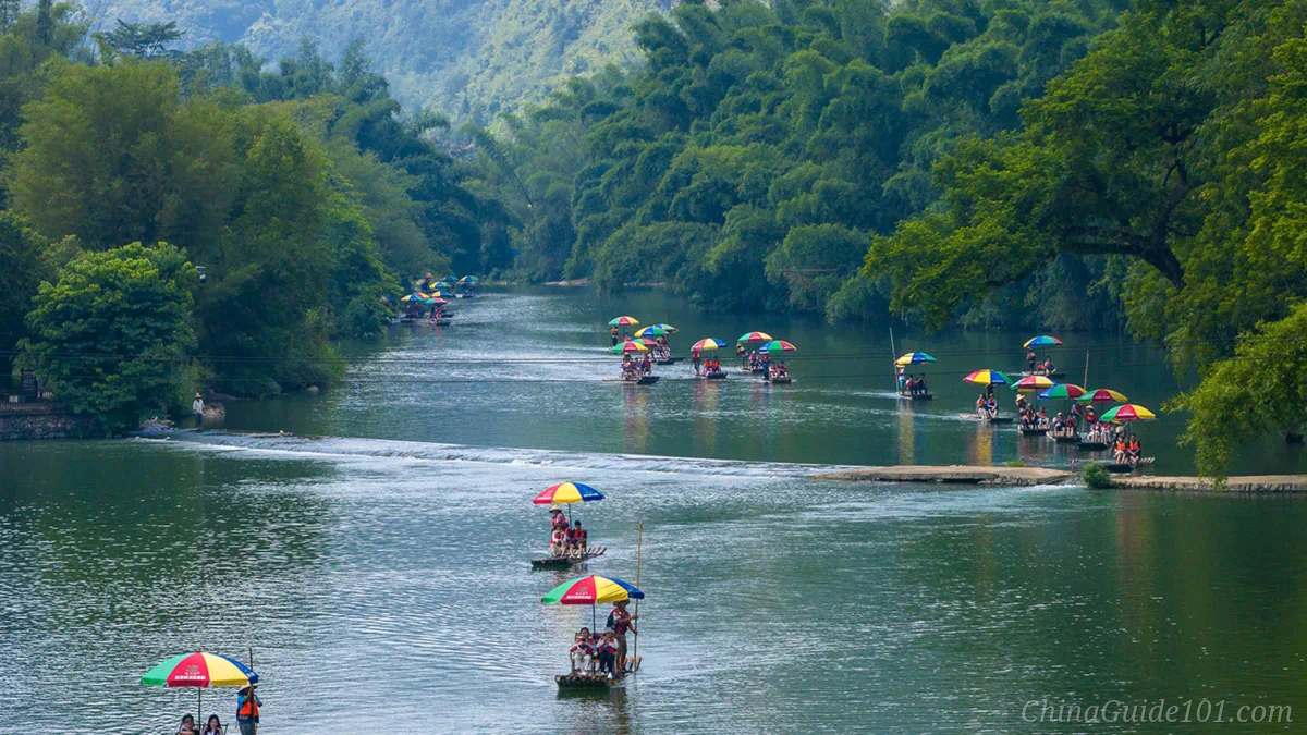Yulong River Travel Guide 2026: Bamboo Rafting, Routes & Tips